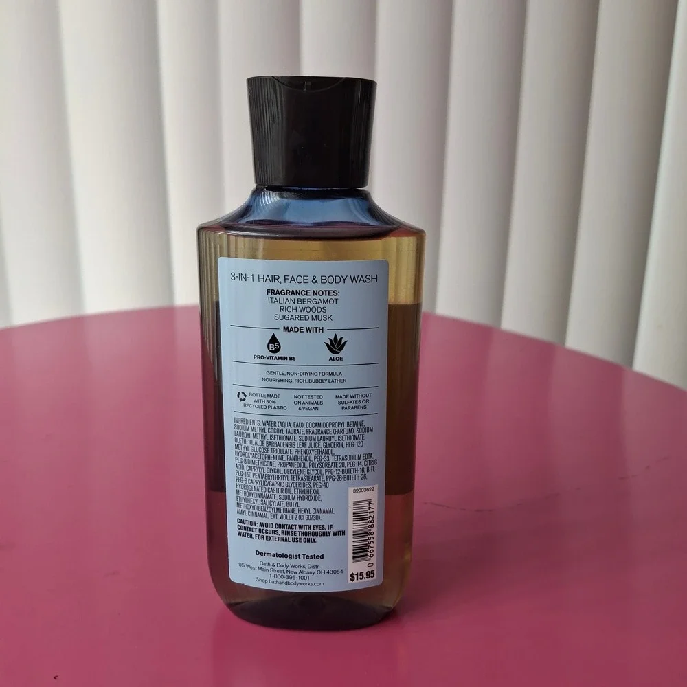Bath & Body Works FIRST SIGHT 3-in-1 Hair Face & Body Wash 10 fl oz Mens Retired